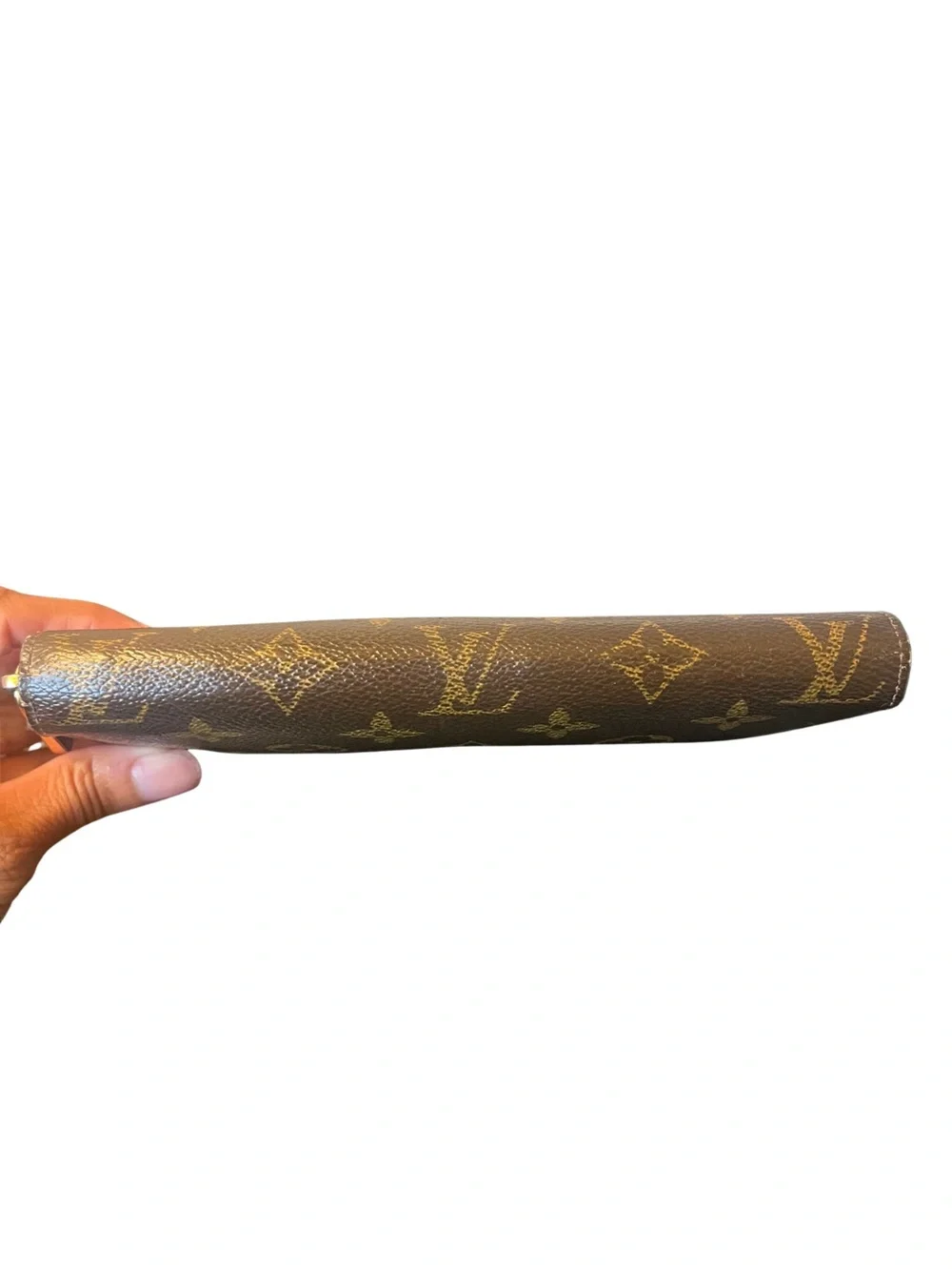 Louis Vuitton Brown Monogram Zip Wallet